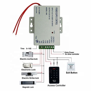 Waterproof Outdoor 12V / 24V Dual Frequency 125KHZ 13.56MHZ <strong>Standalone</strong> Touch Screen Keypad <strong>Door</strong> Lock <strong>Access</strong> <strong>Controller</strong> - Product Image 6