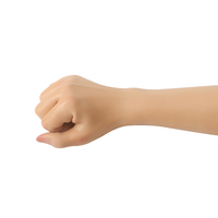 Guantes de Mano Femeninos Suaves, Mangas de Silicona con Textura de Piel Altamente Simulada, Prótesis para Cubrir Cicatrices en el Brazo para Travestis y Cosplay
