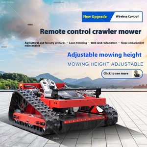 High-Horsepower 173cc 4-Stroke All-Terrain Crawler Lawn Mower Industrial Cutting Remote Control for Orchard Weeding - Product Image 4