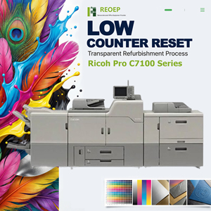 Imprimante multifonction A3 haute vitesse d'occasion, scanner, copieur, authentique, remis à neuf pour <span class=keywords><strong>Ricoh</strong></span> Pro C7100 C7110S 80/90ppm - Product Image 1