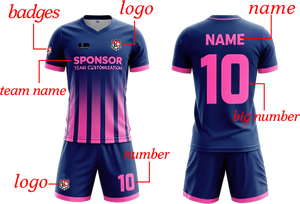 เสื้อฟุตบอลแมนเชสเตอร์ซิตี้โปรตุเกสเสื้อเจอร์ซีย์คอกลมน้ำหนักเบาสำหรับทั้งชายและหญิง โพลีเอสเตอร์ 100% เสื้อเจอร์ซีย์ไล่เฉดสีเสื้อปารีส - Product Image 2