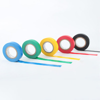 Cinta Aislante Eléctrica de PVC al por Mayor, de una Sola Cara, Impermeable, Resistente a Altas Temperaturas, para Reparación de Cables