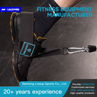 Accessoires de fitness pour exercices corporels, extensions de jambes, sangles de cheville pour machines à câbles, protège-chevilles rembourrés, accessoires de fitness