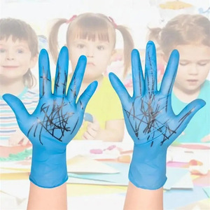 Liyecheng Children Disposable Nitrile <b>Gloves</b> Xs Size Food Safe Painting Cleaning Back To School Use - Product Image 1