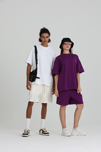 275 Gram <span class=keywords><strong>Boutique</strong></span> 100% algodón camisetas Unisex en blanco logotipo personalizado camisas multicolor pulóver estilo Casual peso pesado al por mayor - Product Image 2