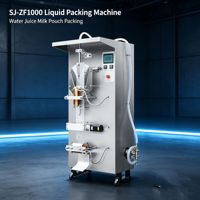 PLC-gecentreerd volautomatisch 200ml vloeistofzakjesafvulstation met servosynchronisatie en hoge precisie zakvorming voor drankensiroop