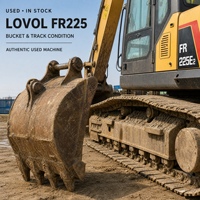 Excavatrice sur chenilles modèle 2022 en excellent état avec 5100 heures de fonctionnement et kit de télécommande radio NOMI