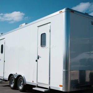 Toilettes portables pour événements spéciaux 2025, toilettes VIP et douches, remorques avec toilettes montées, remorque de toilettes à vendre - Product Image 2