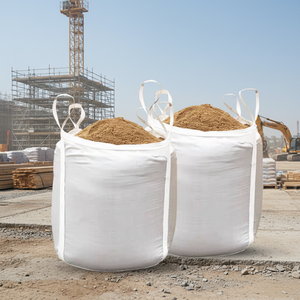 Новый биг-бэг (мешок-контейнер) из полипропилена, 500 кг, <span class=keywords><strong>1000</strong></span> кг, 1200 кг, 1500 кг, 2000 кг, <span class=keywords><strong>1</strong></span> тонна, 2 тонны, для сыпучих материалов - Product Image 1