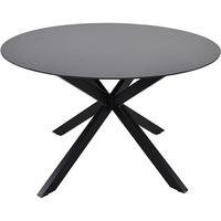 Design d'usine Italie 90cm Table de salle à manger ronde en céramique Table à manger ensemble rond 4 places chaises de table à manger rondes en marbre