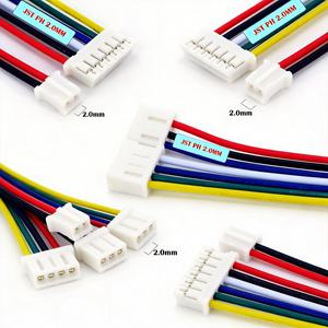 전문가용 JST XH ZH PH 2.54mm 피치 1.25 2핀 전기 및 케이블 플랫 PVC 절연 방수 와이어 하네스 - Product Image 3