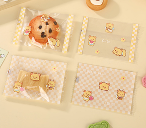 Stocks 7*10cm Candy Biscuit <b>Packaging</b> <b>Bags</b> Snacks Luxury Gummy Biscuit <b>Packaging</b> <b>Bag</b> Back Sealing <b>Bag</b> - Product Image 6