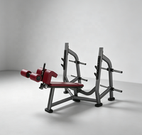 Banc de musculation incliné professionnel de haute qualité en acier, équipement de fitness pour salle de sport