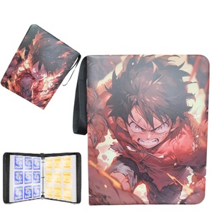 Un libro di carte di memoria con carte di gioco un pezzo Lufei Solon gioco di animazione secondaria PVC Card Bag - Product Image 4