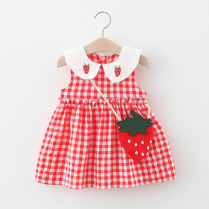 เสื้อผ้าเด็ก ชุดเดรสเด็กผู้หญิง เสื้อคลุมลายสก๊อต ชุดเดรสระบาย Dear Angel Love of China - Product Image 1
