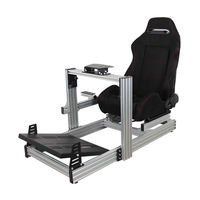 Nouveau équipement d'intérieur : Siège de simulateur de course automobile, cockpit de jeu, support de volant de jeu