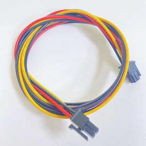 制造商电动<span class=keywords><strong>3</strong></span> 5 7 12 24 55针脚线组件定制汽车线束连接器 - Product Image 1