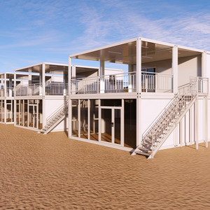 Hàng Châu Kinh Tế Có Thể Tháo Rời Sẵn Sàng Để Sống 40ft 20ft Phòng Trưng Bày <span class=keywords><strong>Container</strong></span> Nhà Trưng Bày - Product Image 2