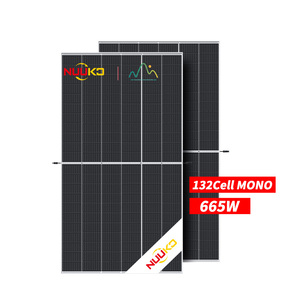 Stock en la UE, Paneles Solares NUUKO Brasil Inmetro de 645w 650w 655w 660w 665 Vatios, Precio de Paneles Solares Fotovoltaicos de China - Product Image 3