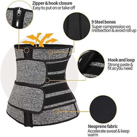 Ceinture de soutien lombaire respirante en polyester et coton pour femmes, soulagement des douleurs dorsales, tonification abdominale, amincissement corporel