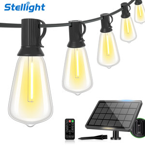 Không thấm nước LED <span class=keywords><strong>String</strong></span> ánh sáng cho trang trí sân vườn st38 IP65 trang trí bóng đèn ánh sáng nhỏ ngoài trời năng lượng mặt trời Powered chiếu sáng - Product Image 1