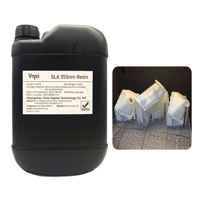 High Temperature Resistant Resin Industrial Grade 355nm SLA Light Curing Resin 3D Printer Photosensitive Resin Consumable