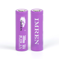 Prix usine IMREN 3.7V 21700 3000mah 50A Batterie au lithium-ion pour outils électriques de scooter