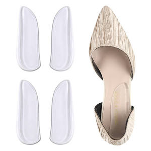 Almohadilla de Gel de silicona suave para el talón, almohadilla ortopédica para el talón, con absorción de impacto, para la pierna X, para el pie <span class=keywords><strong>Varus</strong></span> y Valgus - Product Image 2