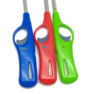 Accendino a Gas Corto YFEI-098C, Antivento, Ecologico, per Cucina e <span class=keywords><strong>Barbecue</strong></span>, Fiamma Aperta - Product Image 5