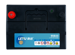 High Quality LETU <b>12V</b> 55AH Automotive Starting Lead-Acid <b>Battery</b> for Car & Bus New 12-Month Warranty 14.8KG - Product Image 4