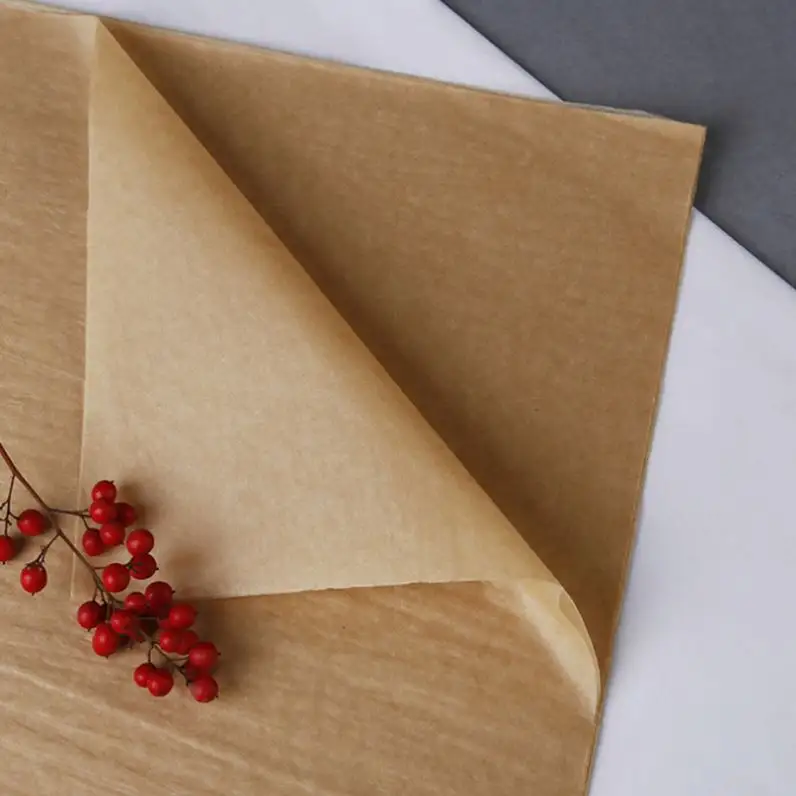Pommes Geschenk papier Benutzer definiertes Wachspapier Individuell bedrucktes Pizza-Geschenk papier Deli Food Packaging Wrap
