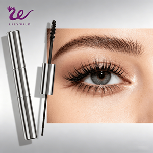 Rímel a Prueba <span class=keywords><strong>de</strong></span> Agua, <span class=keywords><strong>Lavable</strong></span>, <span class=keywords><strong>de</strong></span> Aspecto Natural, con Fórmula en Crema para Volumen y Espesor, para un Look Dramático en Ojos, Ideal para Bodas y Fiestas - Product Image 4
