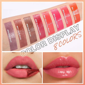 Teinture à lèvres hydratante peel-off longue tenue effet pailleté, fabrication OEM MLM, marque privée pour maquillage de fête, gloss et crayon à lèvres - Product Image 3