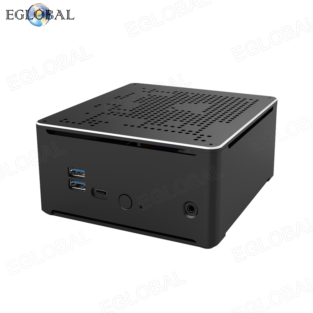Игровой мини-ПК Eglobal I9 Xeon E-2176M 6 ядер, 12 нитей, Nuc компьютер Win 10 Pro NVMe PCIe 2 * DDR4 AC, Wi-Fi, мини-DP, игровой ПК