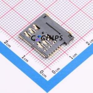 <b>SIM</b>-002-A6 <b>SIM</b> <b>Card</b> Connector SMD Connector Self-Return Type Micro <b>SIM</b> <b>Card</b> <b>Card</b> <b>Holder</b> No <b>Card</b> Detection - Product Image 2