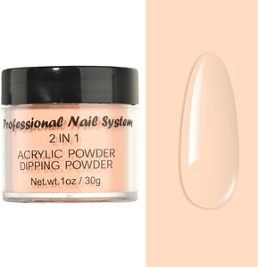 1OZ/30g Neon Nude Nagelkunst Acrylpulver Pigment Schnitz- und Verlängerungspulver Nageldekorationspulver Farben Kristallpulver - Product Image 6