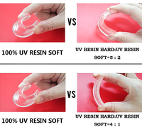 Résine époxy transparente AB colle résine souple Flexible cristal de haute qualité Ultra clair Transparent
