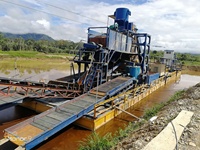 2024 Drague d'or de chaîne de seau de qualité supérieure pour l'extraction de sable alluvial à Madagascar