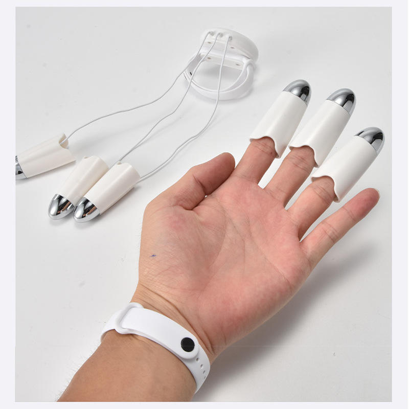 Reverse Age "Golden Finger" Micro Electric Pulse Massager | Rechargeable Beauty Instrument for Neck & Shoulder Muscle Relaxation – orangles Kuwait