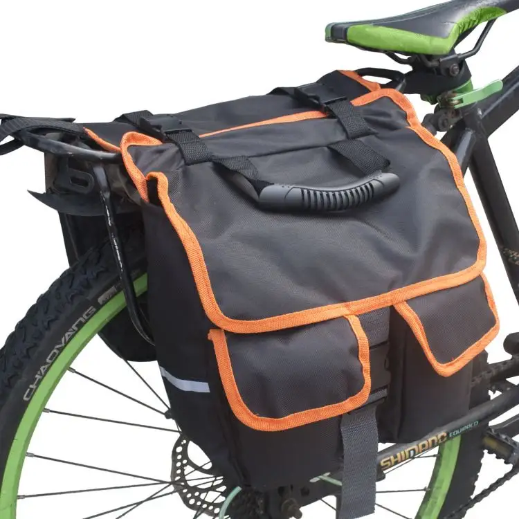 Fashion Design Bike Back Seat Trunk Shoulder Waterproof Bag Cycling Rear Saddle Pack