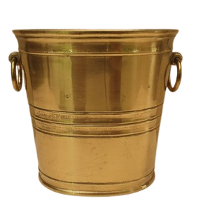 Stainless Steel Ice Bucket with Handles Single Wall Luxury Wine <b>Cooler</b> Champagne Chiller Bucket Wholesale Barware for Party Club - Product Image 6