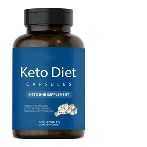 Hot Sale OEM Herbal Supplement High Quality Keto Diet Capsules Keto Bhb Supplement Appetite Control Fat Burning Weight Loss