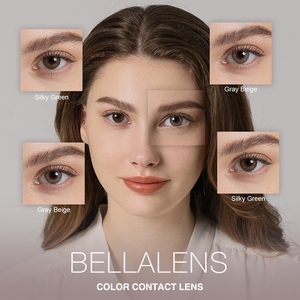 Contacts colorés Freshgo de luxe Lentilles de contact annuelles <span class=keywords><strong>Bella</strong></span> de couleur Lentilles de contact BELLALENS de haute qualité - Product Image 4