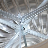 Ventilateur d'extraction industriel de haute qualité d'acier inoxydable de toit de fibre de verre pour la Ventilation d'éolienne