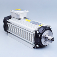 Moteur de broche CNC électrique à faible vitesse refroidi par air LHCNC à couple élevé 2,2 kW ER25 50 Hz 3000 tr/min