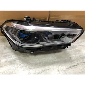Kabeer Second-hand original Genuine headlight for BMW X5 G05 2020 Laser version used Headlight with logo from old car