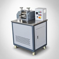 Machine de granulation de plastique, broyeur de laboratoire à deux rouleaux, mélangeur de composés de caoutchouc NBR EPDM, granulation, test d'échantillons, chauffage électrique, CE ISO