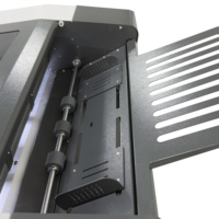 Máquina troqueladora de etiquetas de doble cabezal A3 + para Pegatinas, etiquetas y hojas troquelado de caja de color con función de plegado