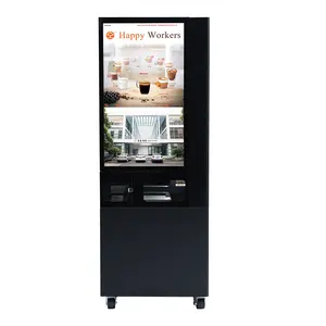 Hot Sale Vending Coffee Machine Drinks Robot Kiosk com Ice Maker para venda