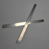 Outils de coupe du bois dur durables, lame de rabot TCT 82*5.5*1.1 pour bois dur, pour rabot électrique portatif